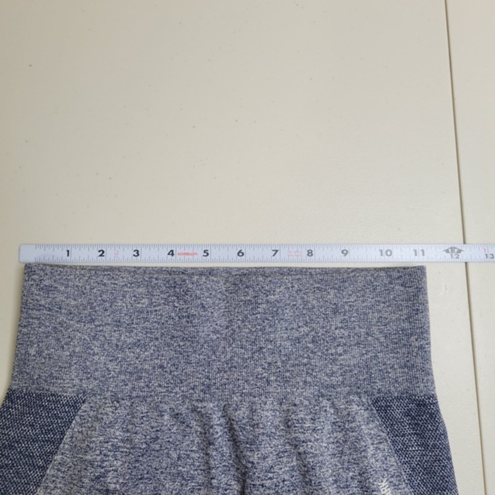 Gymshark Adapt  Seamless Leggings Womens Small Blue Marl Shaded‎ High Waist - Picture 8 of 11